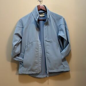 Black Diamond Powder Blue Fleece Lined Layering Jacket Full Zip Women’s S